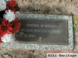 Rhoda M. Deno