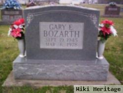 Gary E Bozarth