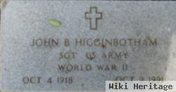 John B Higginbotham