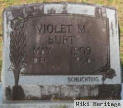 Violet M Burt