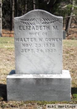 Elizabeth May Hamilton Gowen