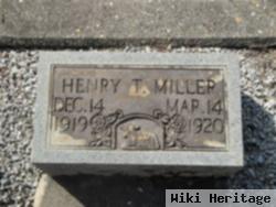 Henry T Miller