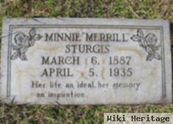 Minnie Mae Merrill Sturgis