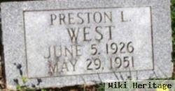 Preston L West