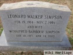 Leonard Walker Simpson