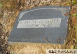 Henretia G. Goree