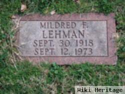 Mildred F. Lehman