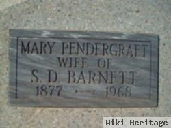 Mary Penelope Pendergraft Adams Barnett