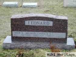 Donald E Leonard