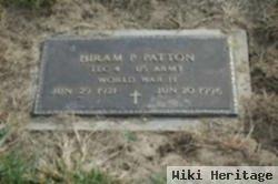 Hiram P Patton