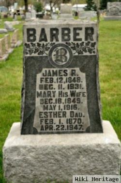 James R Barber