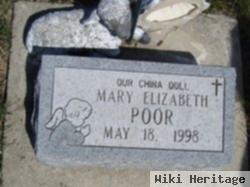 Mary Elizabeth Poor