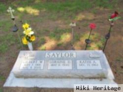 Gilbert W Saylor