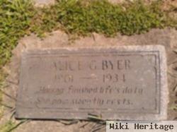 Alice G Byer