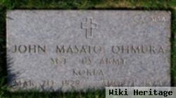 John Masato Ohmura