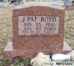 Dr James Patrick "pat" Boyd