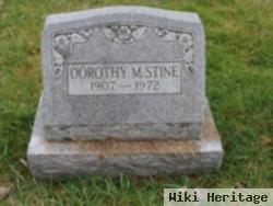 Dorothy M Stine