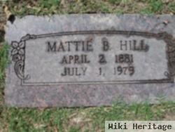 Mattie B. Williams Hill