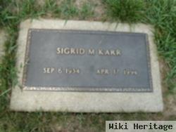 Sigrid M. Karr