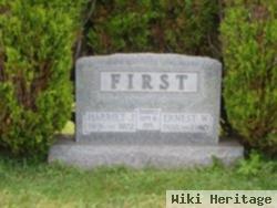 Ernest W First