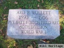 Pvt Ard P. Wollett