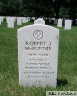 Robert J Mcburnie