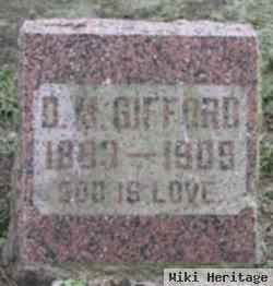 D. M. Gifford