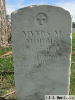 Sgt Myers M Morris