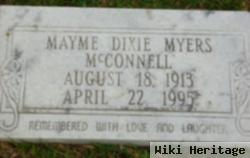 Mayme Dixie Myers Mcconnell