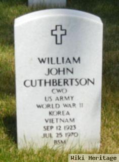 William Cuthbertson