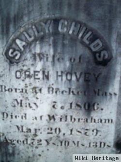 Sally Childs Hovey