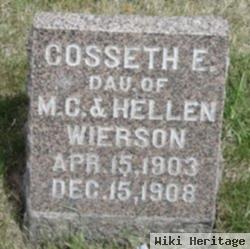 Cosseth Emelia Wierson