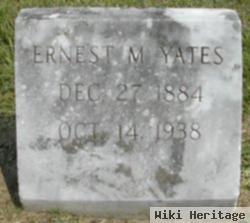 Ernest May Yates