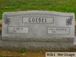 Le Roy H Goebel