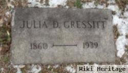 Julia D Gressitt