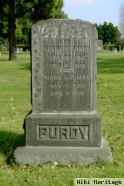 Mary E Sawtell Purdy