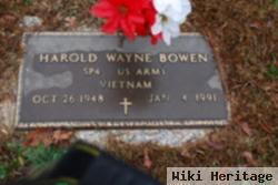 Harold Wayne Bowen