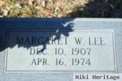 Margaret Wilson Lee