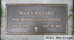 Ella L Ballard