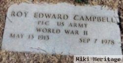 Pfc Roy Edward Campbell