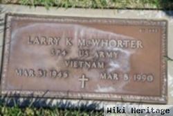 Larry K Mcwhorter