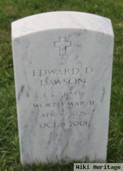 Edward D Dawson