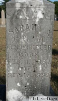 Sarah A. Wheeler