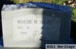 Maude M. Stubbs