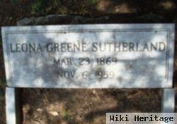 Leona Greene Sutherland