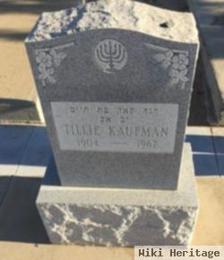 Tillie Kaufman