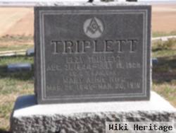 Mary A Harper Triplett