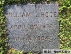 William L Hooe