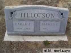 Harold F. Tillotson