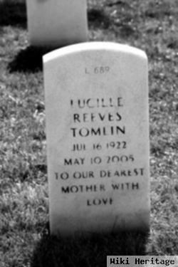 Lucille Reeves Tomlin